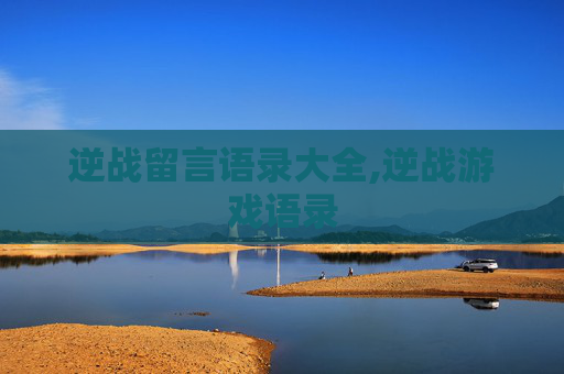 逆战留言语录大全,逆战游戏语录