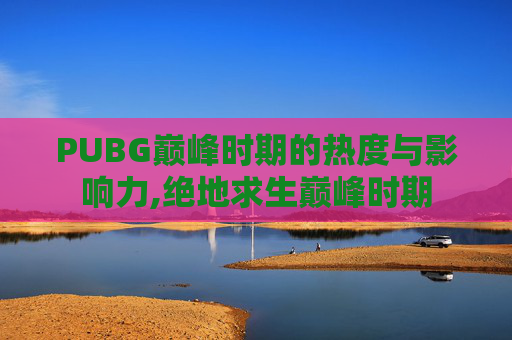 PUBG巅峰时期的热度与影响力,绝地求生巅峰时期