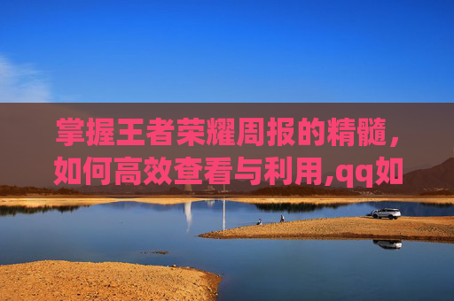 掌握王者荣耀周报的精髓，如何高效查看与利用,qq如何看王者周报