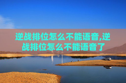 逆战排位怎么不能语音,逆战排位怎么不能语音了