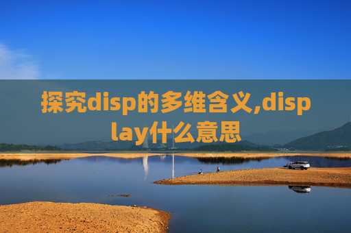 探究disp的多维含义,display什么意思