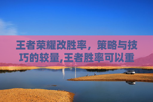王者荣耀改胜率，策略与技巧的较量,王者胜率可以重设