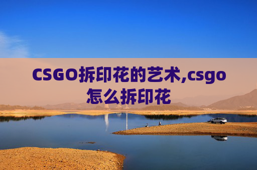CSGO拆印花的艺术,csgo怎么拆印花