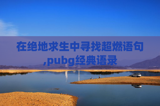 在绝地求生中寻找超燃语句,pubg经典语录