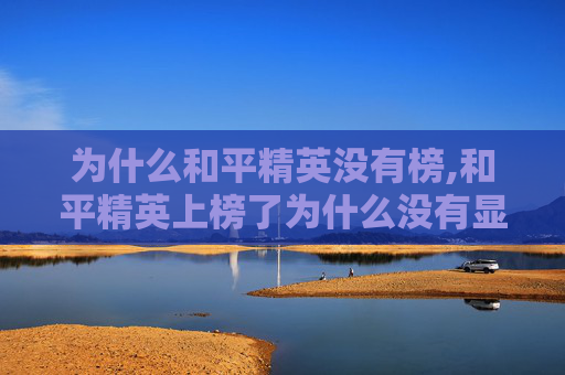 为什么和平精英没有榜,和平精英上榜了为什么没有显示