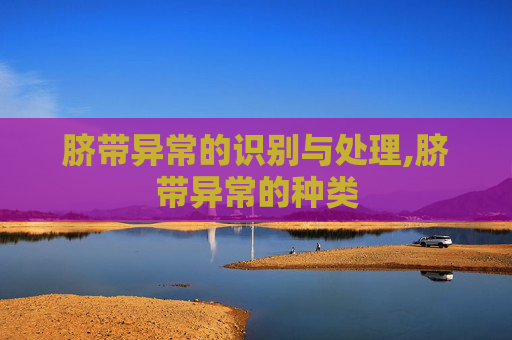 脐带异常的识别与处理,脐带异常的种类