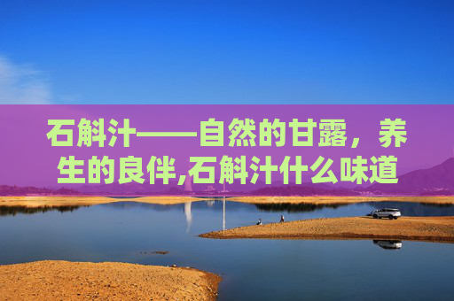 石斛汁——自然的甘露，养生的良伴,石斛汁什么味道