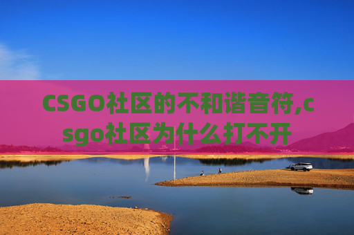 CSGO社区的不和谐音符,csgo社区为什么打不开