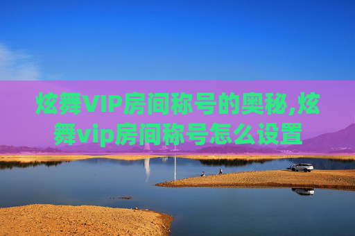 炫舞VIP房间称号的奥秘,炫舞vip房间称号怎么设置