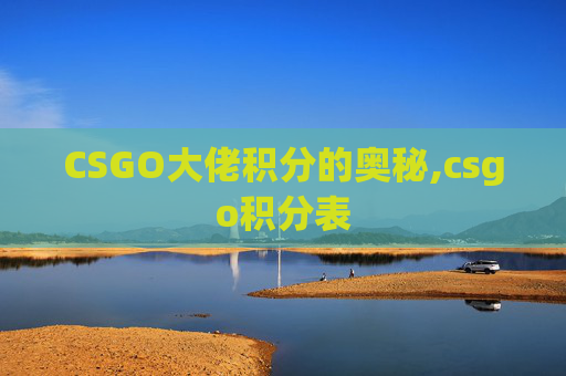 CSGO大佬积分的奥秘,csgo积分表