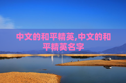 中文的和平精英,中文的和平精英名字