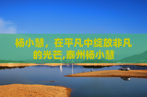 杨小慧，在平凡中绽放非凡的光芒,泰州杨小慧