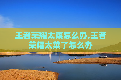 王者荣耀太菜怎么办,王者荣耀太菜了怎么办