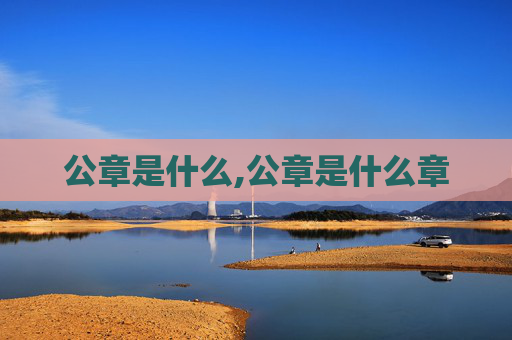 公章是什么,公章是什么章