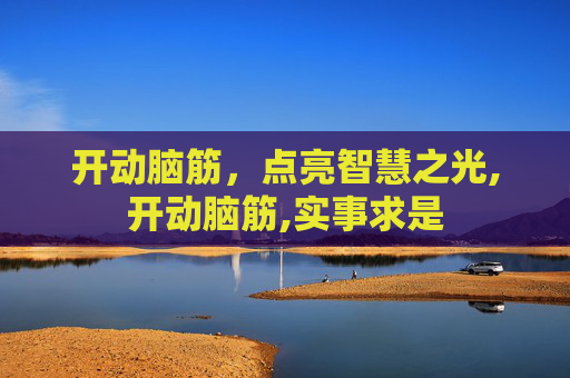 开动脑筋，点亮智慧之光,开动脑筋,实事求是
