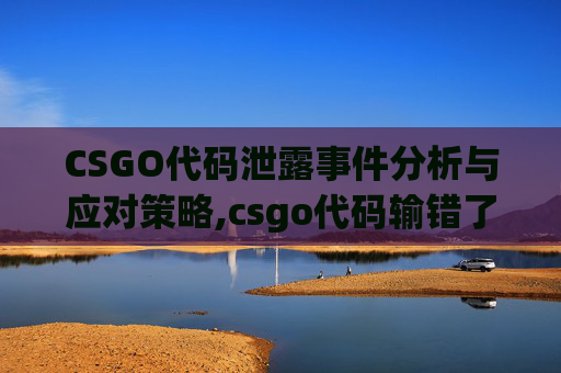 CSGO代码泄露事件分析与应对策略,csgo代码输错了怎么办
