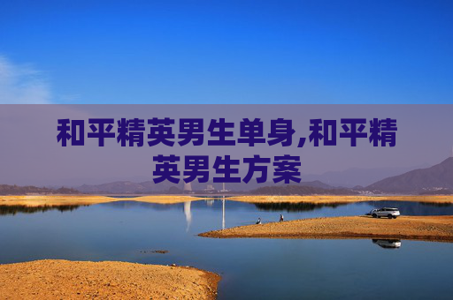 和平精英男生单身,和平精英男生方案