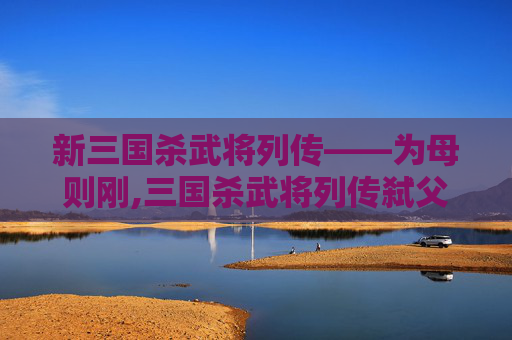 新三国杀武将列传——为母则刚,三国杀武将列传弑父攻略