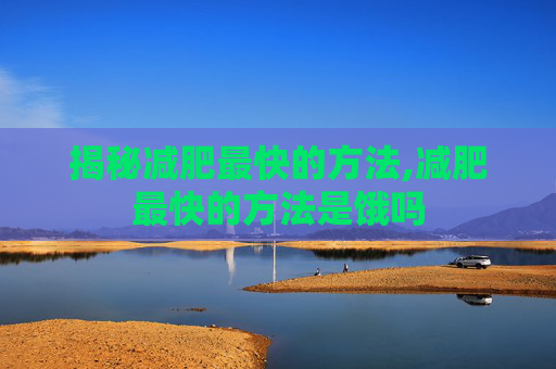 揭秘减肥最快的方法,减肥最快的方法是饿吗