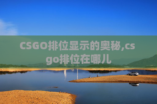 CSGO排位显示的奥秘,cs go排位在哪儿