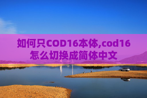 如何只COD16本体,cod16怎么切换成简体中文