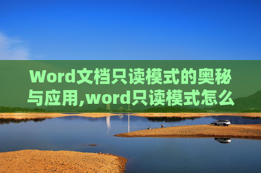 Word文档只读模式的奥秘与应用,word只读模式怎么改