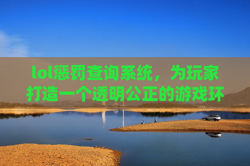 lol惩罚查询系统，为玩家打造一个透明公正的游戏环境,LOL惩罚记录查询入口