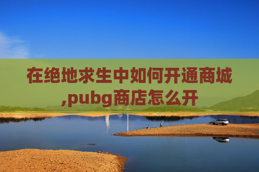 在绝地求生中如何开通商城,pubg商店怎么开