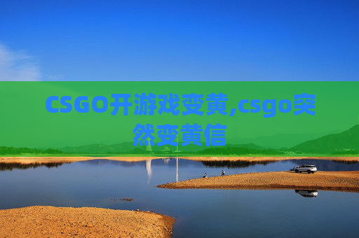 CSGO开游戏变黄,csgo突然变黄信