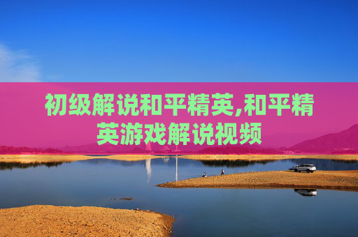 初级解说和平精英,和平精英游戏解说视频