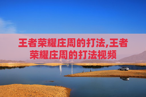 王者荣耀庄周的打法,王者荣耀庄周的打法视频