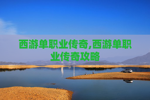西游单职业传奇,西游单职业传奇攻略