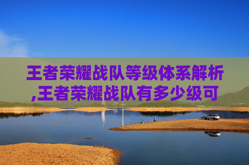 王者荣耀战队等级体系解析,王者荣耀战队有多少级可以进
