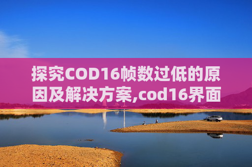 探究COD16帧数过低的原因及解决方案,cod16界面帧数低