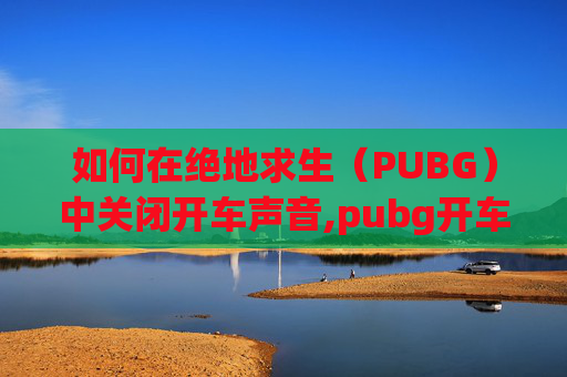 如何在绝地求生（PUBG）中关闭开车声音,pubg开车怎么静音
