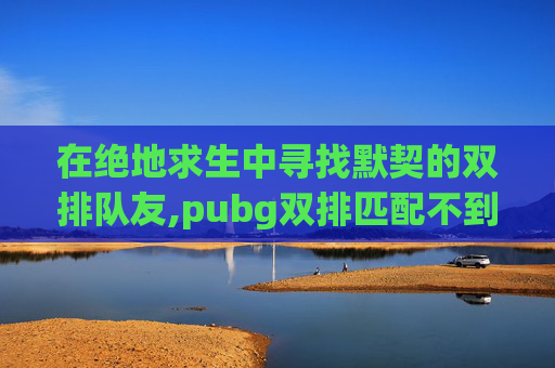 在绝地求生中寻找默契的双排队友,pubg双排匹配不到队友
