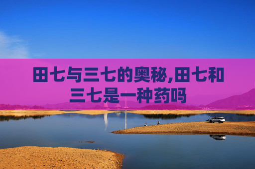 田七与三七的奥秘,田七和三七是一种药吗