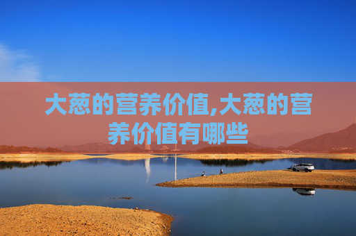 大葱的营养价值,大葱的营养价值有哪些
