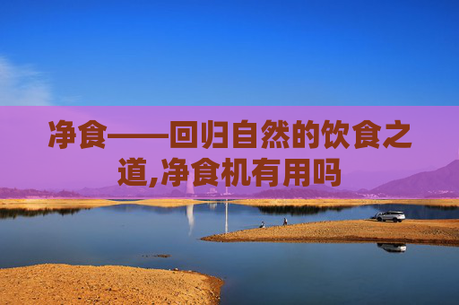 净食——回归自然的饮食之道,净食机有用吗