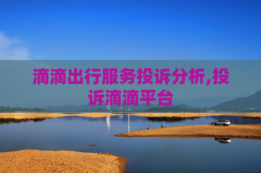 滴滴出行服务投诉分析,投诉滴滴平台