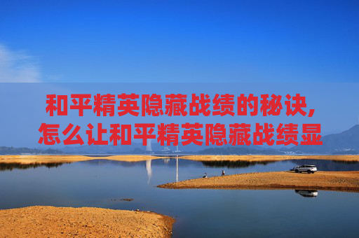 和平精英隐藏战绩的秘诀,怎么让和平精英隐藏战绩显示