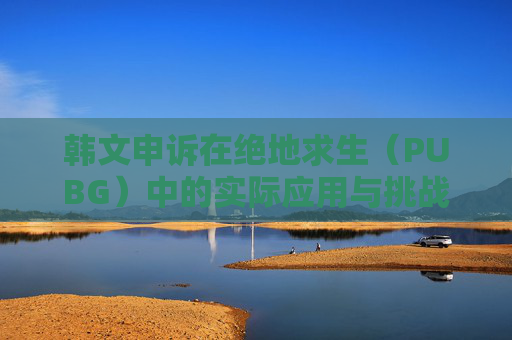 韩文申诉在绝地求生（PUBG）中的实际应用与挑战,游戏账号申诉韩文