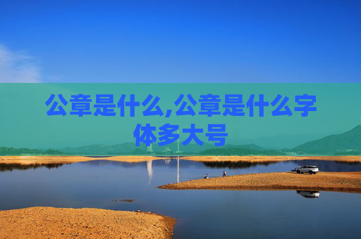 公章是什么,公章是什么字体多大号