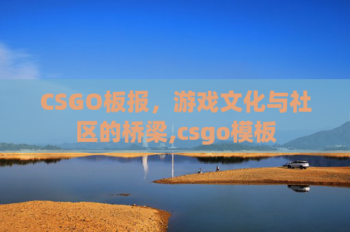 CSGO板报，游戏文化与社区的桥梁,csgo模板