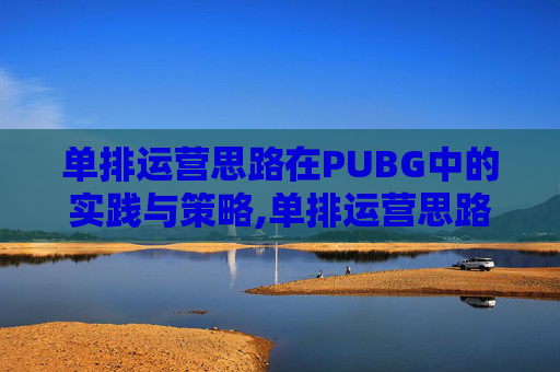 单排运营思路在PUBG中的实践与策略,单排运营思路