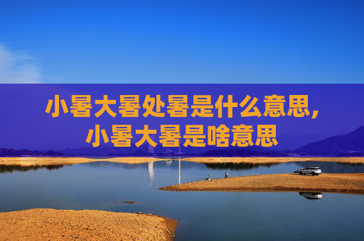 小暑大暑处暑是什么意思,小暑大暑是啥意思