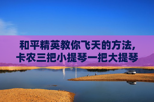 和平精英教你飞天的方法,卡农三把小提琴一把大提琴