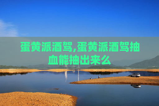 蛋黄派酒驾,蛋黄派酒驾抽血能抽出来么