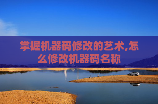 掌握机器码修改的艺术,怎么修改机器码名称