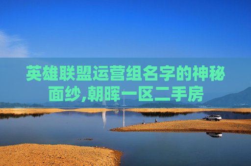 英雄联盟运营组名字的神秘面纱,朝晖一区二手房